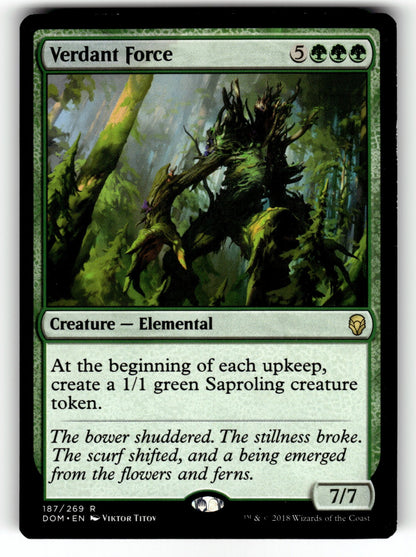 Verdant Force – 187 DOM: Dominaria R LP