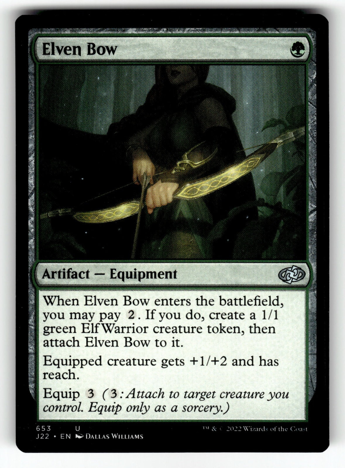 Elven Bow – 653 J22: Jumpstart 2022 U NM