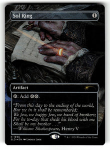 Sol Ring – 1696 SLD: Secret Lair Drop Series R Foil NM