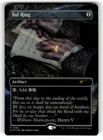 Sol Ring – 1696 SLD: Secret Lair Drop Series R Foil NM