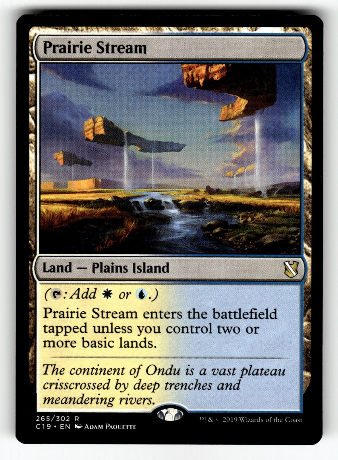Prairie Stream – 265 C19: Commander 2019 R NM