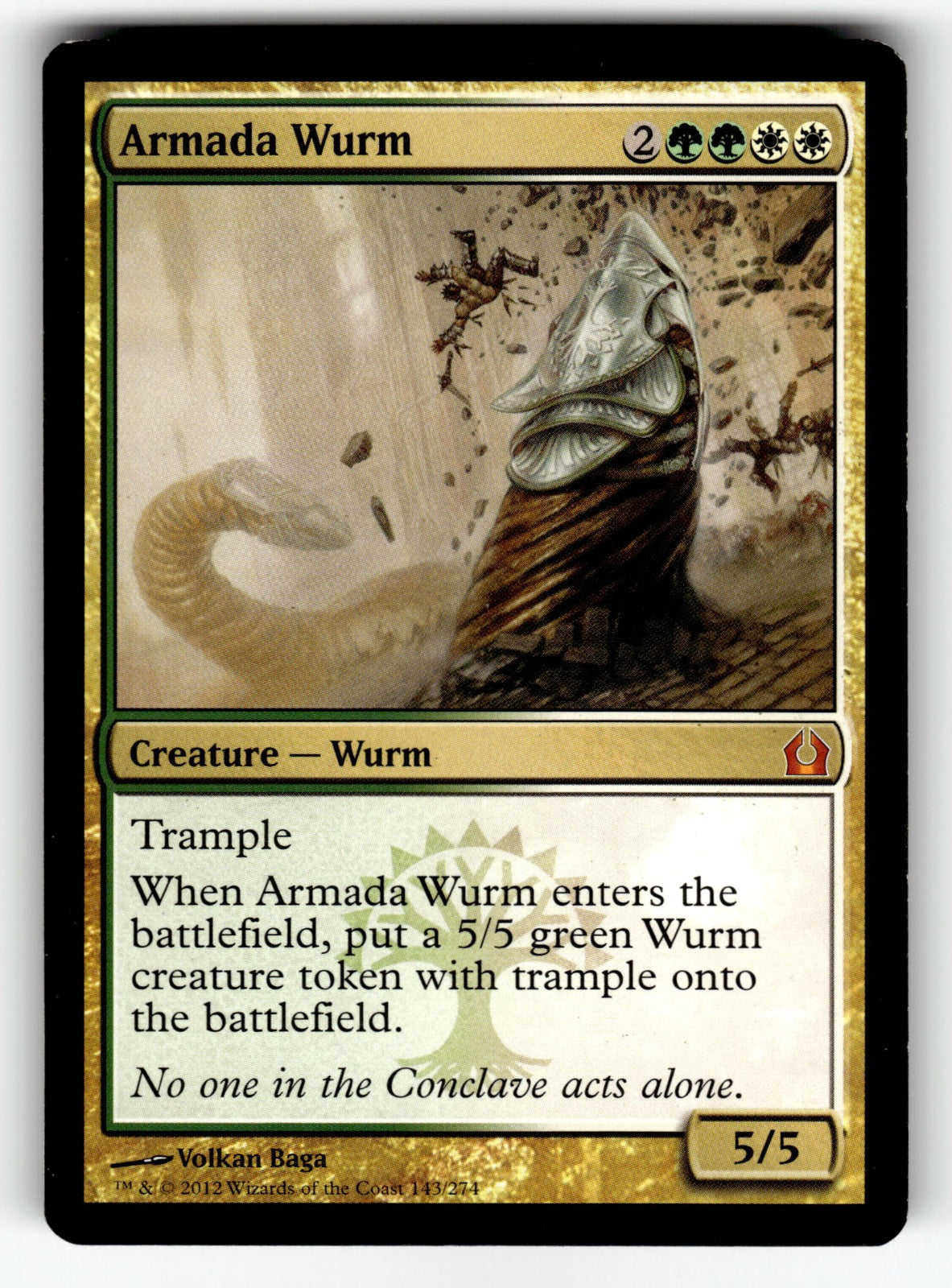 Armada Wurm – 143 RTR: Return to Ravnica M LP