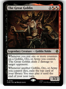The Great Goblin – 158 HOB: The Hobbit R NM