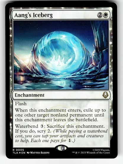Aang's Iceberg – 5 TLA: Avatar: The Last Airbender R Foil NM