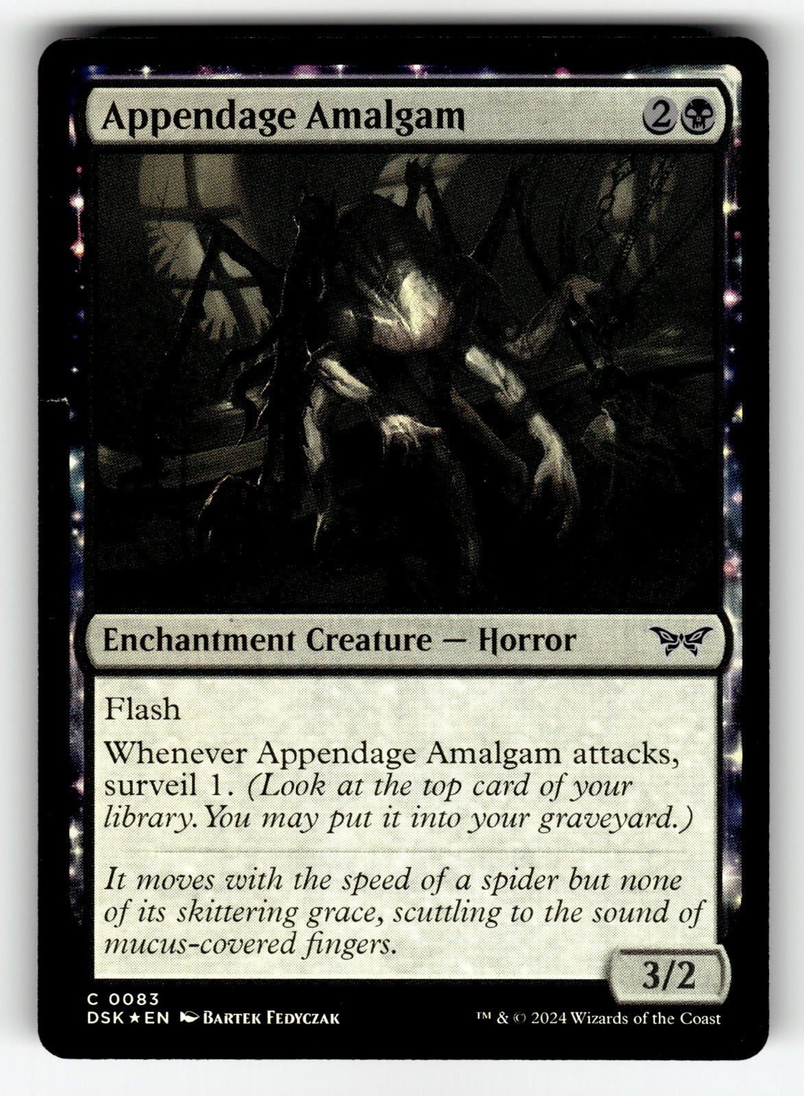 Appendage Amalgam – 83 DSK: Duskmourn: House of Horror C Foil NM