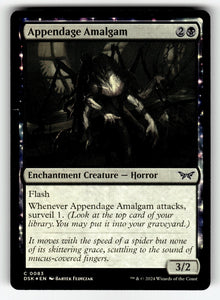 Appendage Amalgam – 83 DSK: Duskmourn: House of Horror C Foil NM