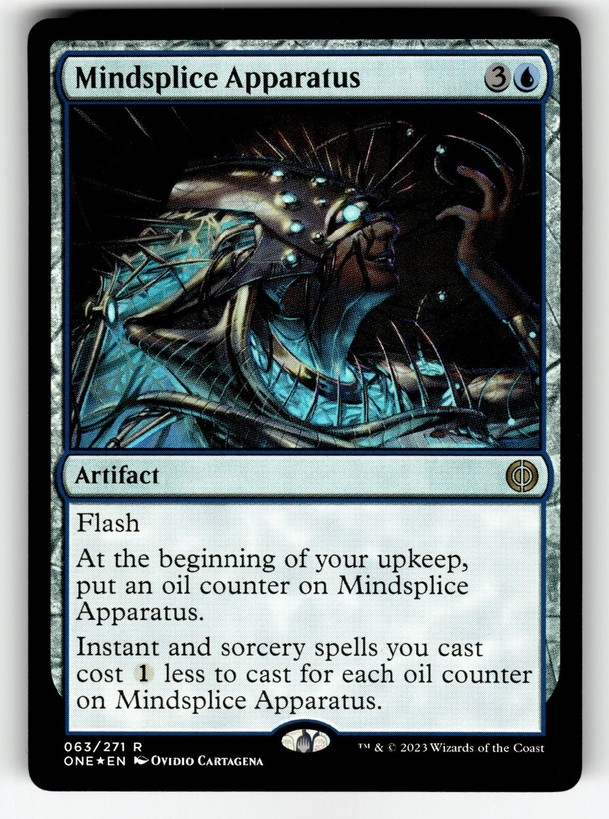 Mindsplice Apparatus – 63 ONE: Phyrexia: All Will Be One R Foil NM