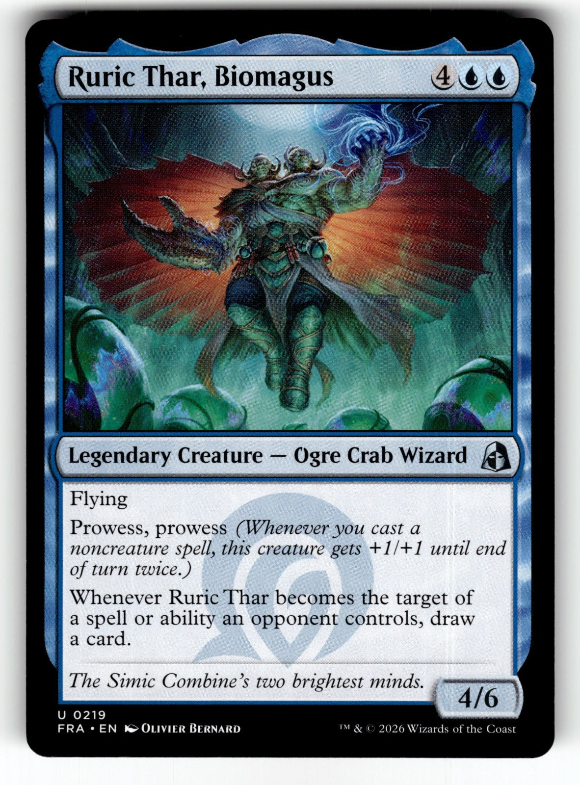 Ruric Thar, Biomagus – 219 FRA: Reality Fracture U NM