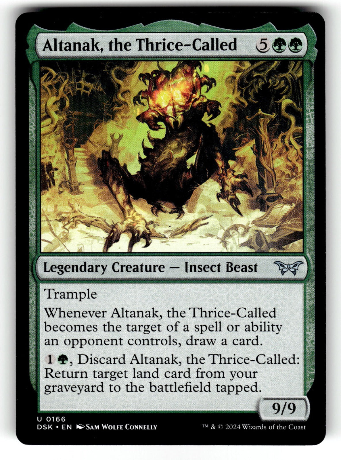 Altanak, the Thrice-Called – 166 DSK: Duskmourn: House of Horror U NM