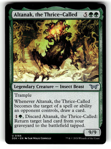 Altanak, the Thrice-Called – 166 DSK: Duskmourn: House of Horror U NM