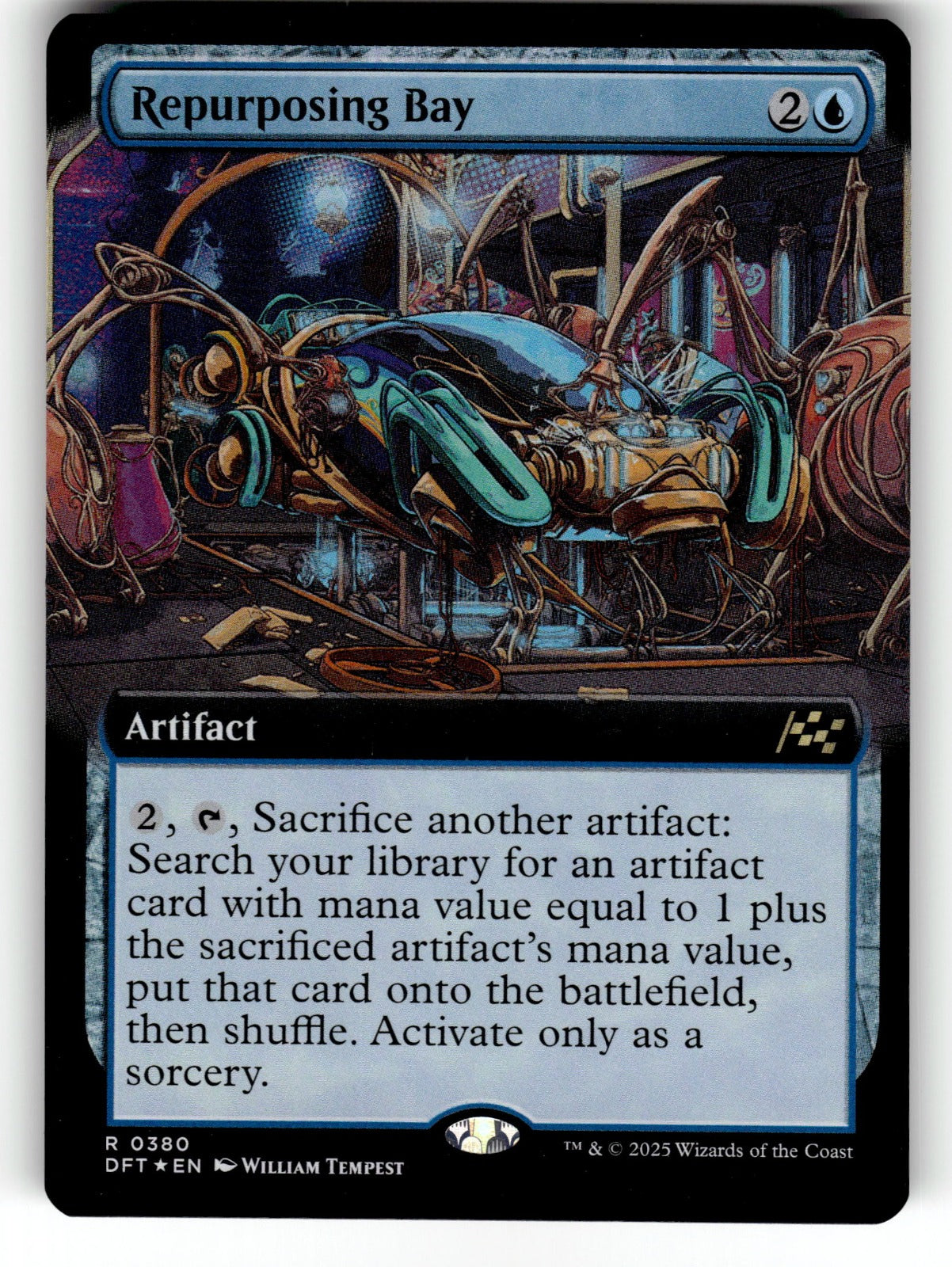 Repurposing Bay (Extended Art) – 380 DFT: Aetherdrift R Foil NM