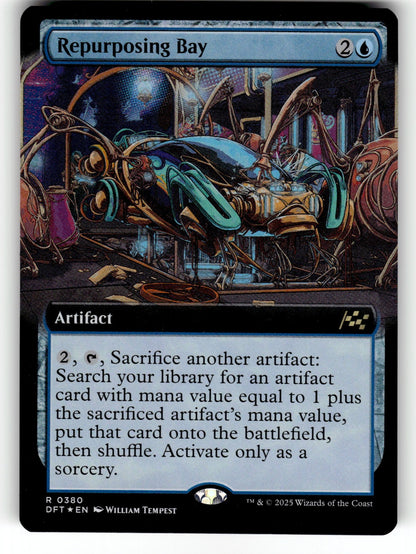 Repurposing Bay (Extended Art) – 380 DFT: Aetherdrift R Foil NM