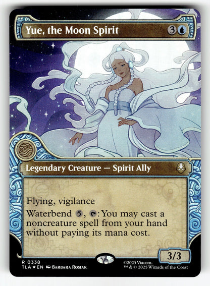 Yue, the Moon Spirit (Showcase) – 338 TLA: Avatar: The Last Airbender R Foil NM