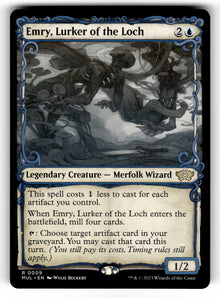 Emry, Lurker of the Loch – 9 MUL: March of the Machine: Multiverse Legends R NM