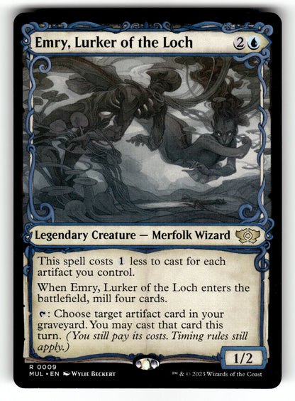 Emry, Lurker of the Loch – 9 MUL: March of the Machine: Multiverse Legends R NM
