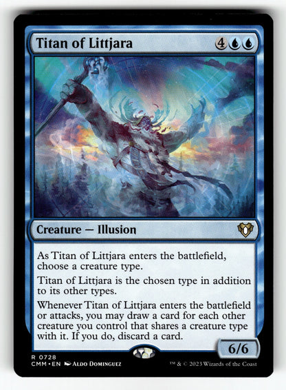 Titan of Littjara – 728 CMM: Commander Masters R NM