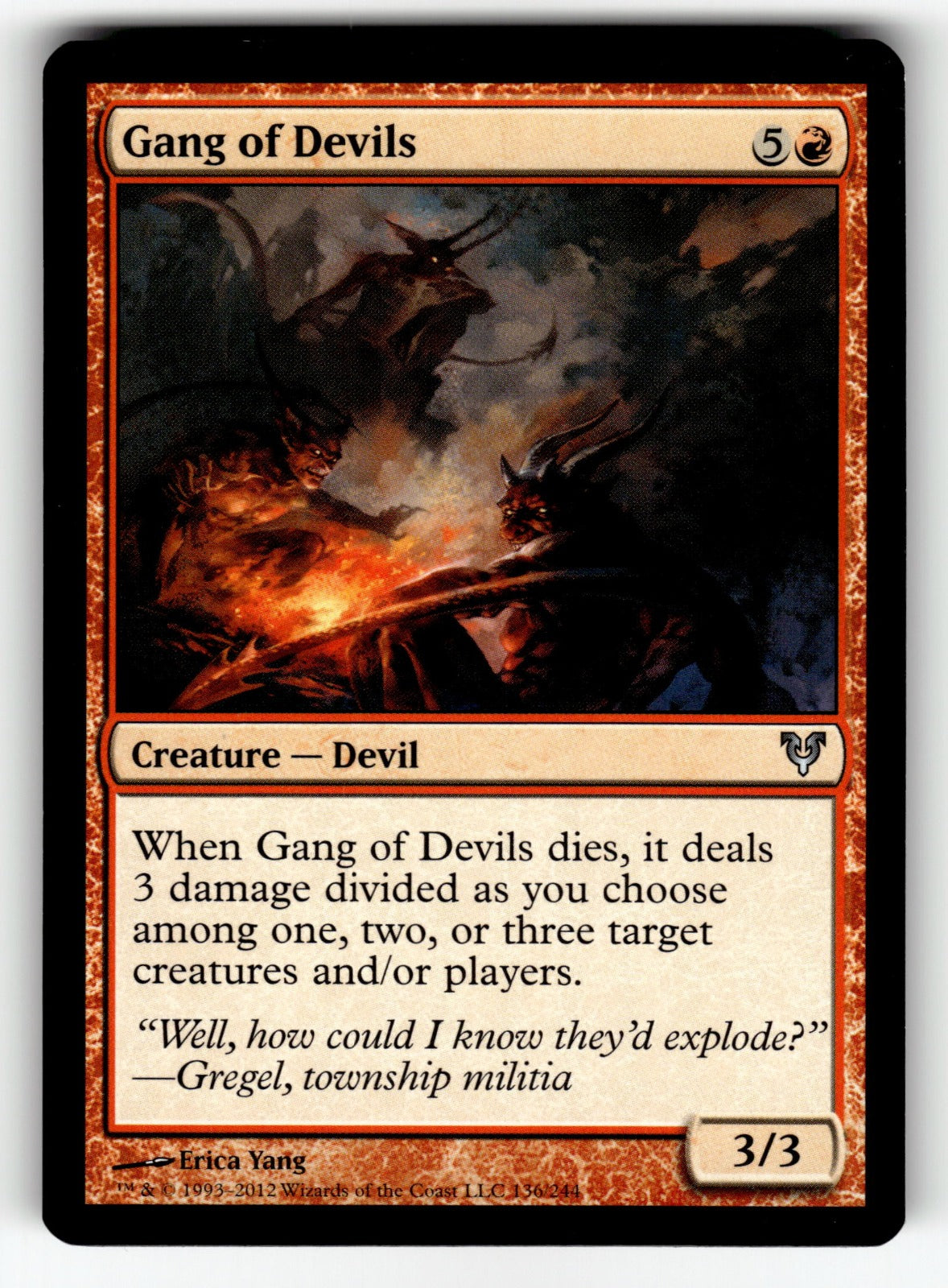 Gang of Devils – 136 AVR: Avacyn Restored U LP