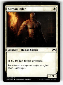 Akroan Jailer – 1 ORI: Magic Origins C LP