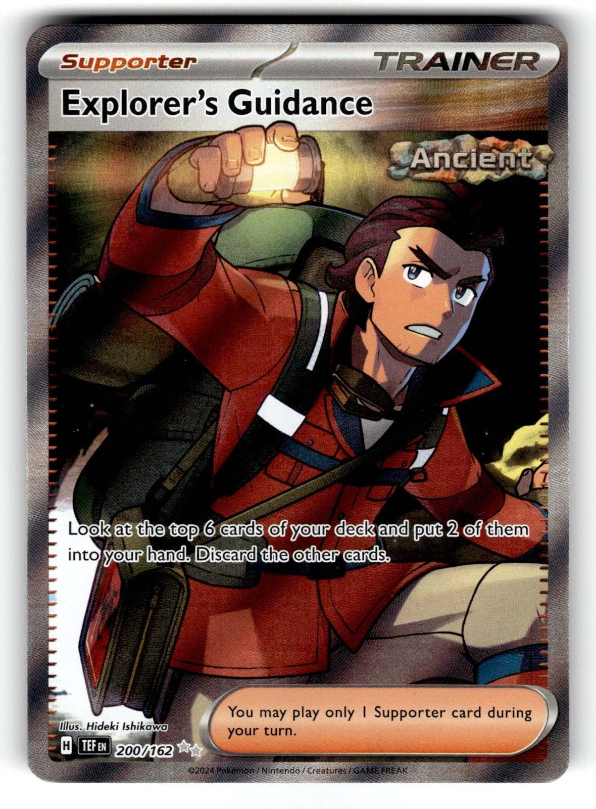 Explorer's Guidance – 200/162 TEF: SV05: Temporal Forces Ultra Rare HoloNM