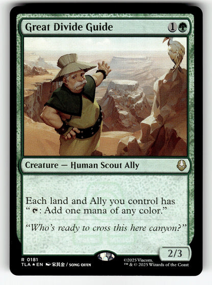Great Divide Guide – 181 TLA: Avatar: The Last Airbender R Foil NM