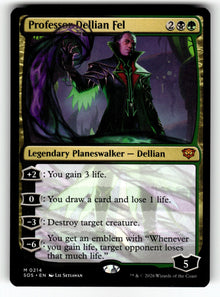 Professor Dellian Fel – 214 SOS: Secrets of Strixhaven M NM