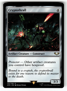 Cryptothrall – 155 40K: Universes Beyond: Warhammer 40,000 R NM