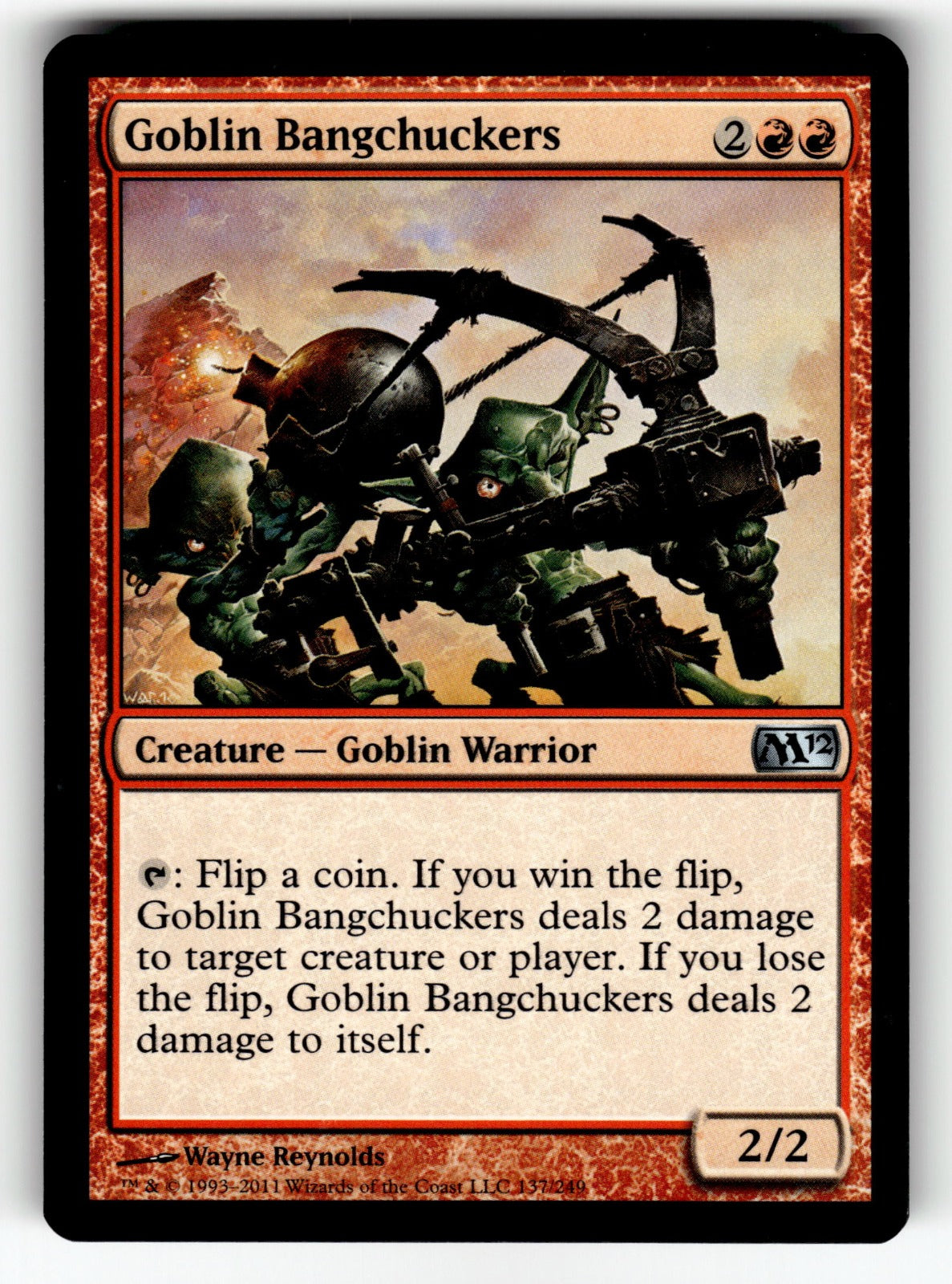 Goblin Bangchuckers – 137 M12: Magic 2012 (M12) U LP