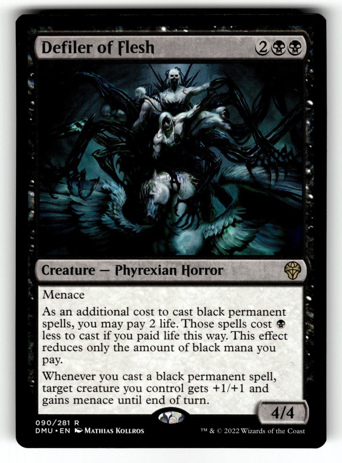 Defiler of Flesh – 90 DMU: Dominaria United R NM