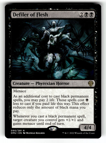 Defiler of Flesh – 90 DMU: Dominaria United R NM