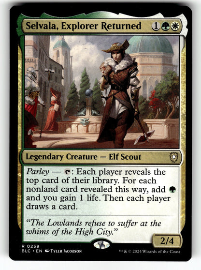 Selvala, Explorer Returned – 259 BLC: Commander: Bloomburrow R NM