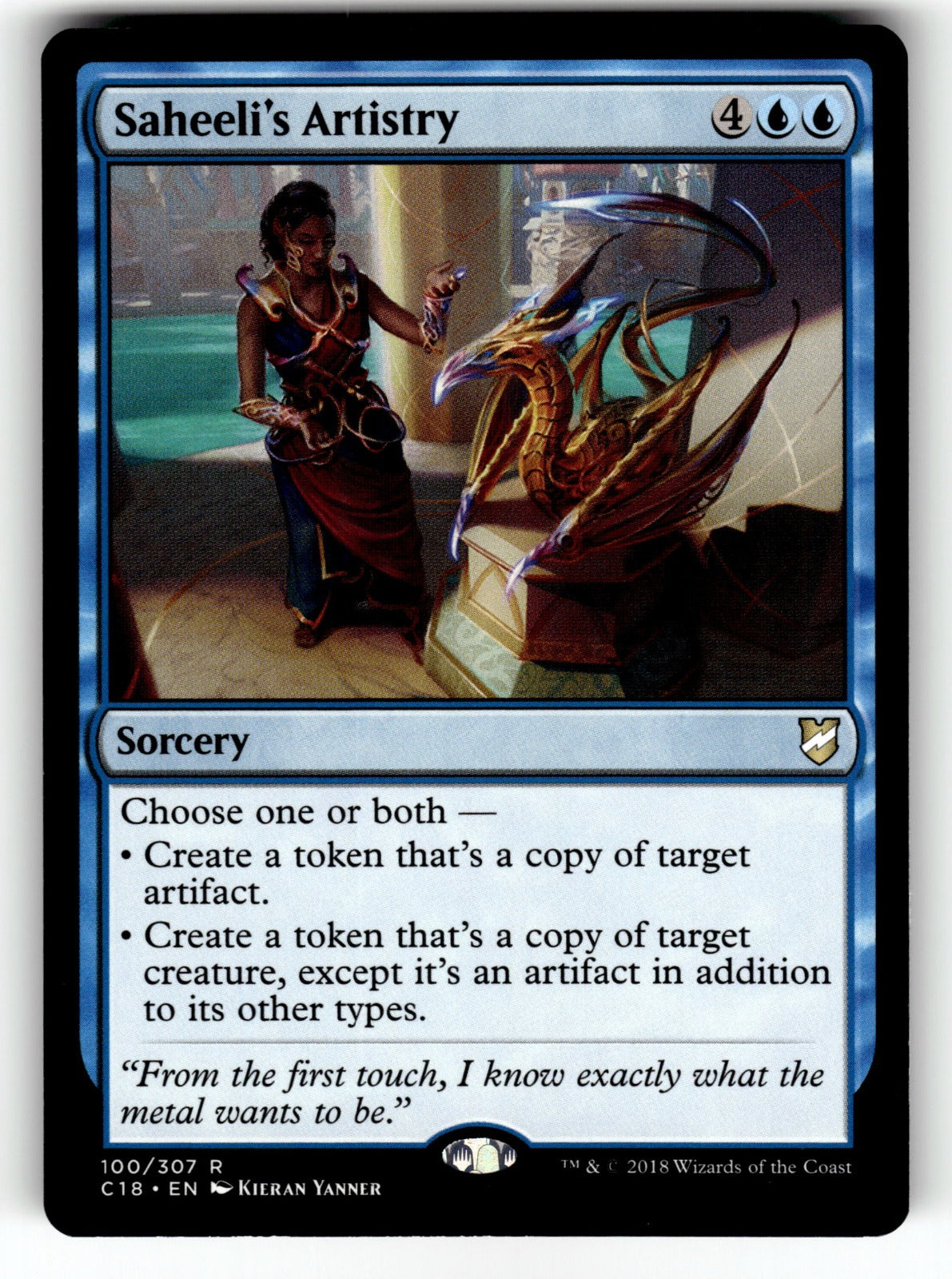 Saheeli's Artistry – 100 C18: Commander 2018 R NM