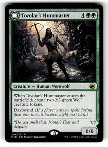 Tovolar's Huntmaster – 204 MID: Innistrad: Midnight Hunt R NM