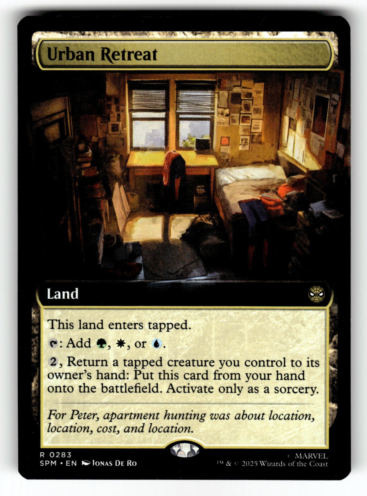 Urban Retreat (Extended Art) – 283 SPM: Marvel's Spider-Man R NM