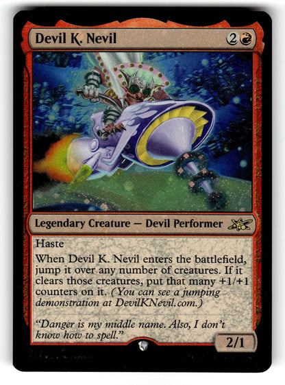 Devil K. Nevil (Galaxy Foil) – 390 UNF: Unfinity R Foil LP