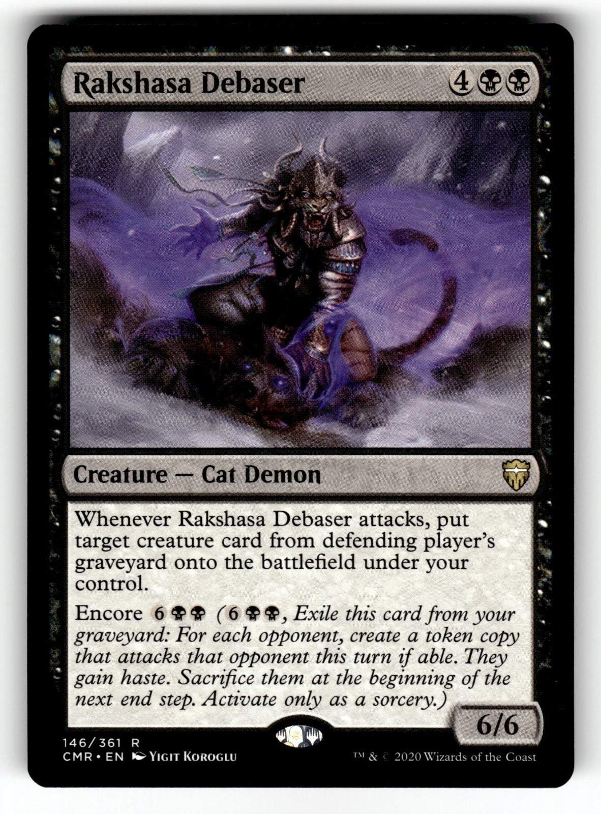 Rakshasa Debaser – 146 CMR: Commander Legends R NM