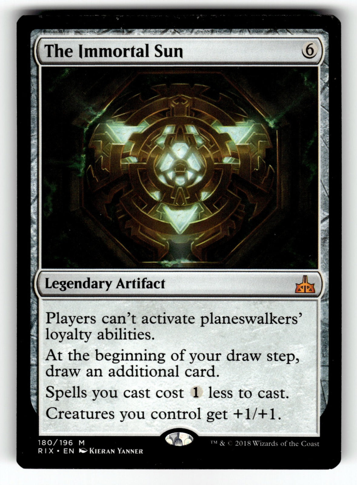 The Immortal Sun – 180 RIX: Rivals of Ixalan M LP