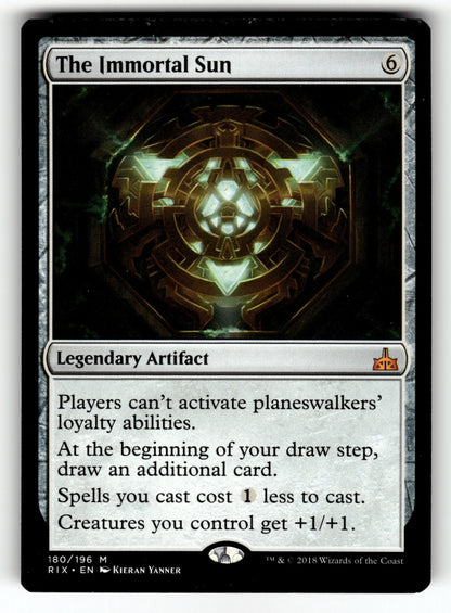The Immortal Sun – 180 RIX: Rivals of Ixalan M LP