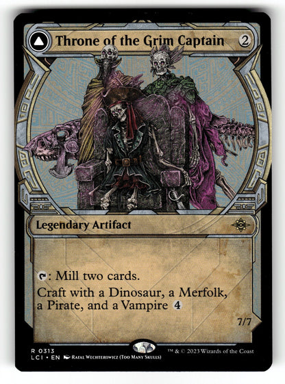 Throne of the Grim Captain (Showcase) – 313 LCI: The Lost Caverns of Ixalan R NM