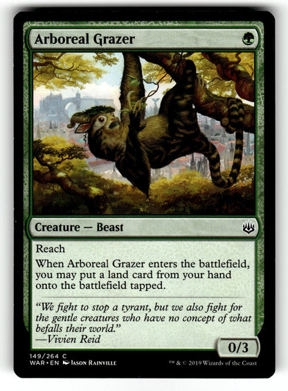 Arboreal Grazer – 149 WAR: War of the Spark C LP