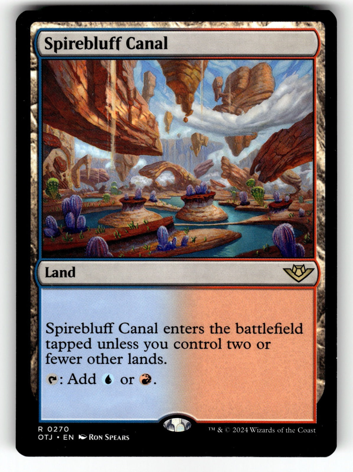 Spirebluff Canal – 270 OTJ: Outlaws of Thunder Junction R NM
