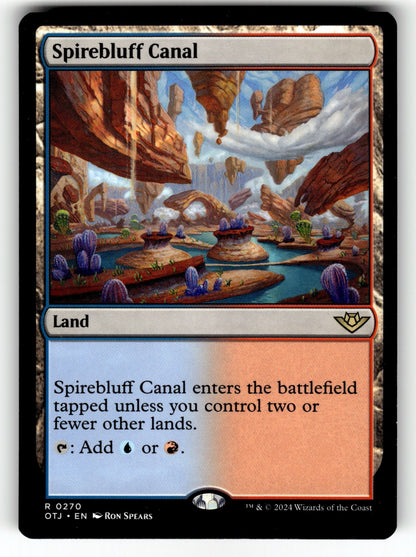 Spirebluff Canal – 270 OTJ: Outlaws of Thunder Junction R NM