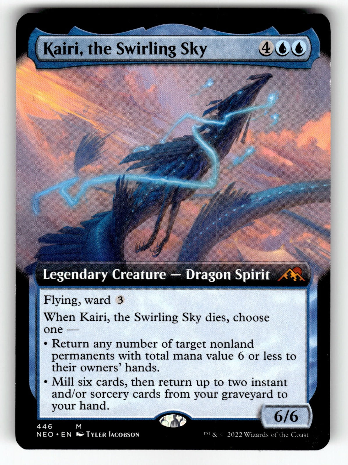 Kairi, the Swirling Sky (Extended Art) – 446 NEO: Kamigawa: Neon Dynasty M NM