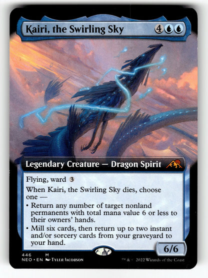 Kairi, the Swirling Sky (Extended Art) – 446 NEO: Kamigawa: Neon Dynasty M NM