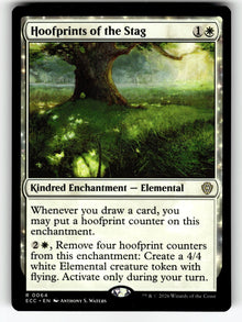 Hoofprints of the Stag – 64 ECC: Commander: Lorwyn Eclipsed R NM