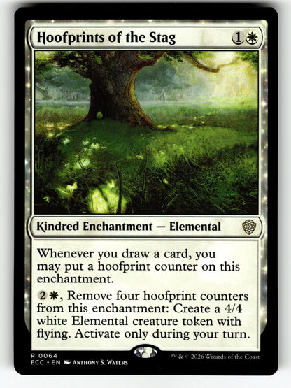 Hoofprints of the Stag – 64 ECC: Commander: Lorwyn Eclipsed R NM