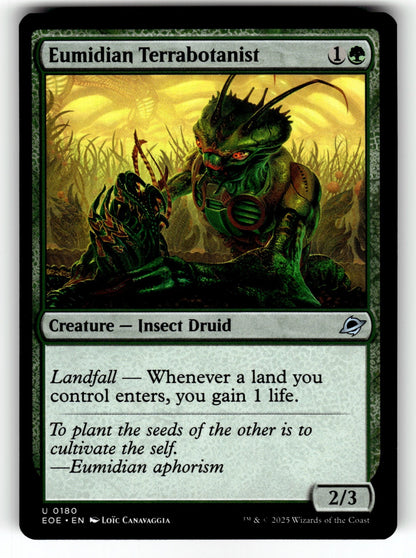 Eumidian Terrabotanist – 180 EOE: Edge of Eternities U NM