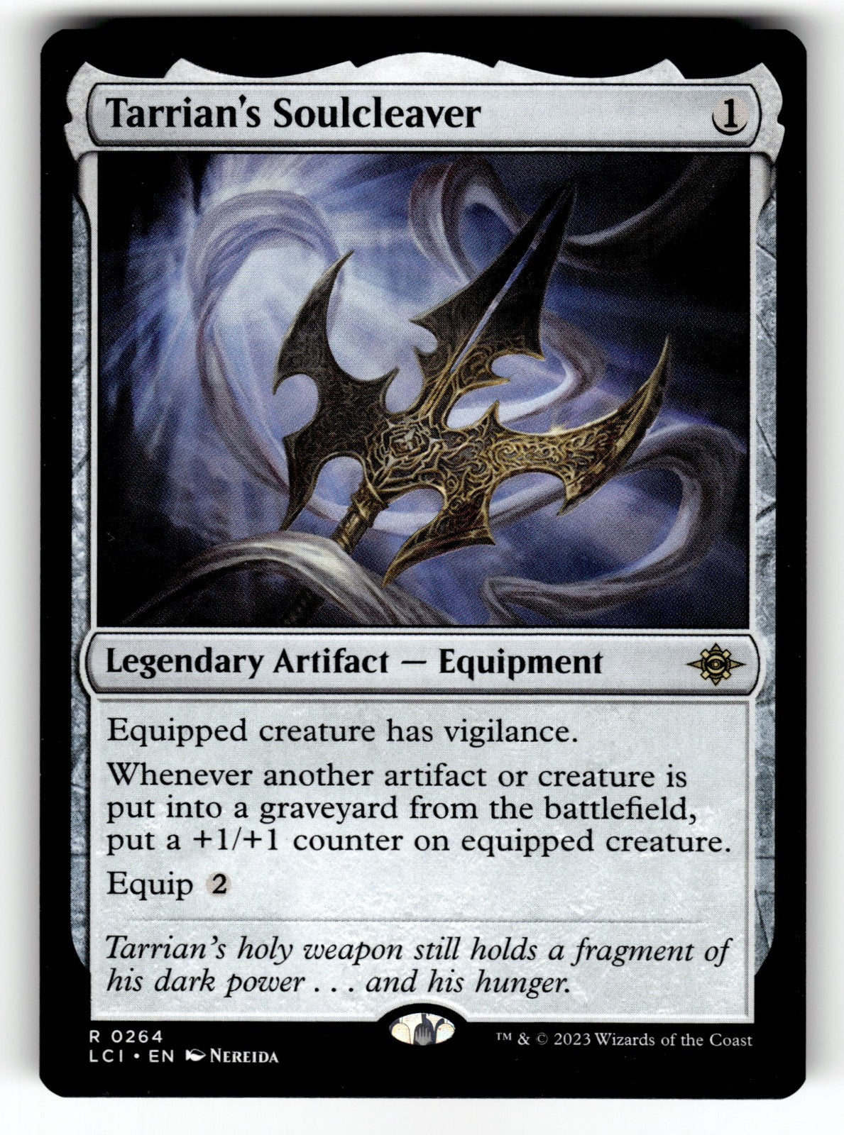 Tarrian's Soulcleaver – 264 LCI: The Lost Caverns of Ixalan R LP