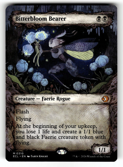 Bitterbloom Bearer (Showcase) – 310 ECL: Lorwyn Eclipsed M NM