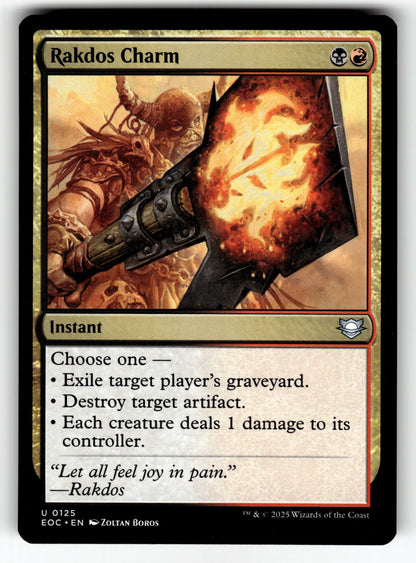 Rakdos Charm – 125 EOC: Commander: Edge of Eternities U NM