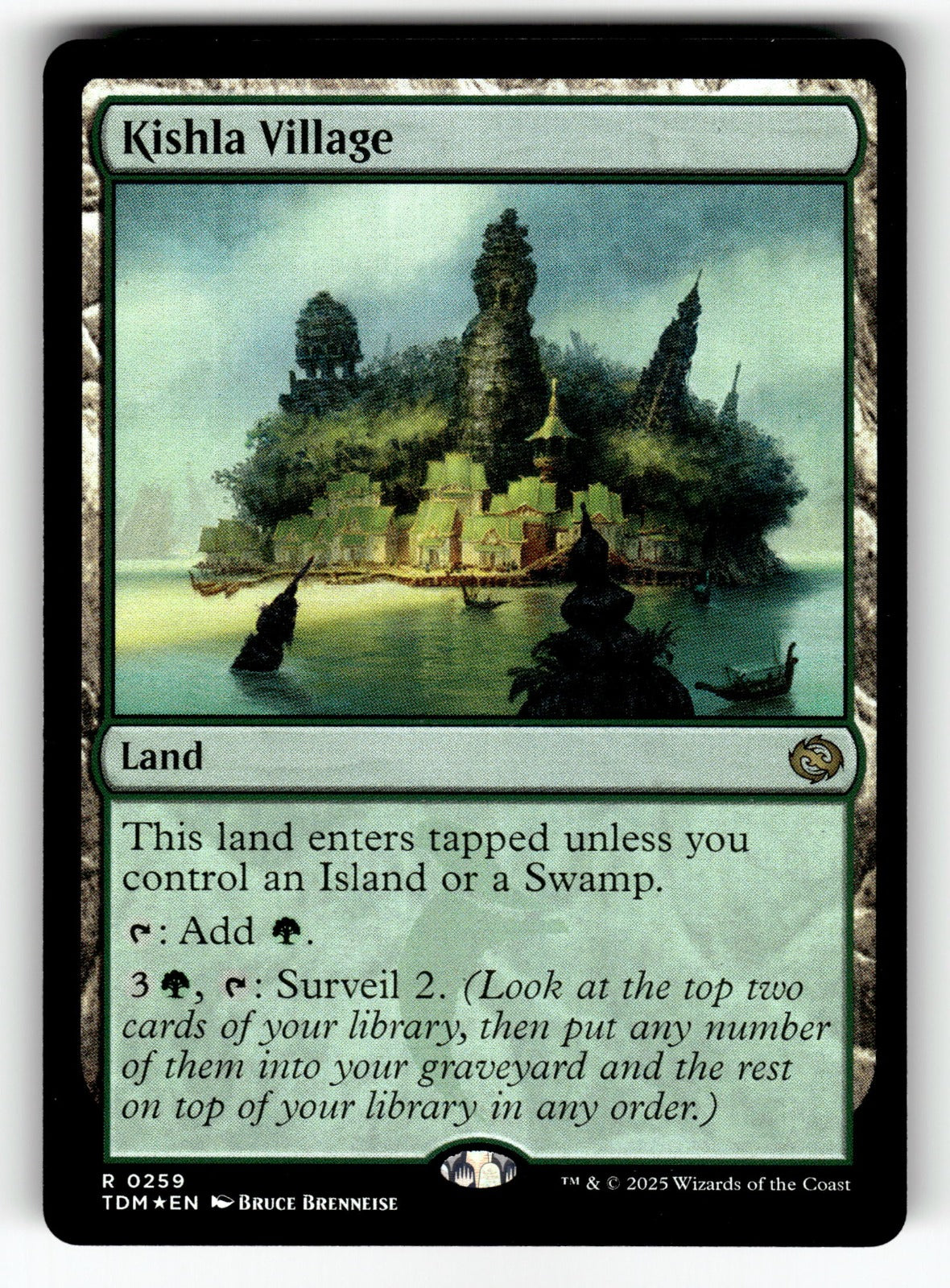 Kishla Village – 259 TDM: Tarkir: Dragonstorm R Foil NM